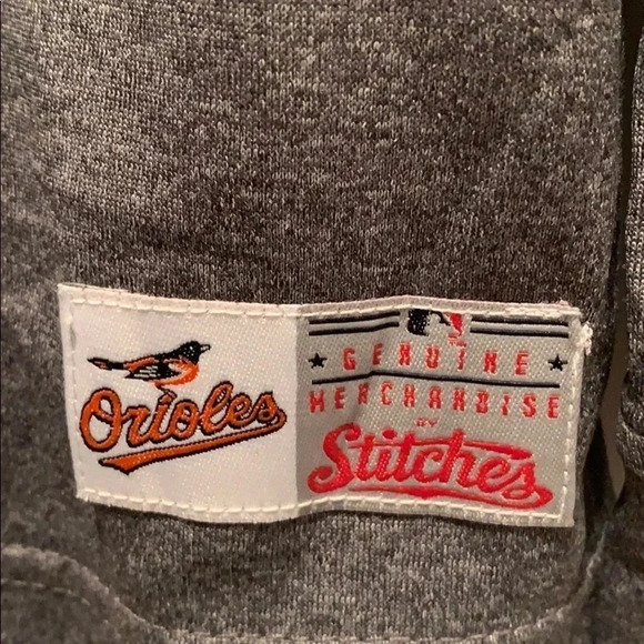 NWT Baltimore Orioles 1/4 Zip Jacket MLB Men’s Size Medium - Picture 6 of 14